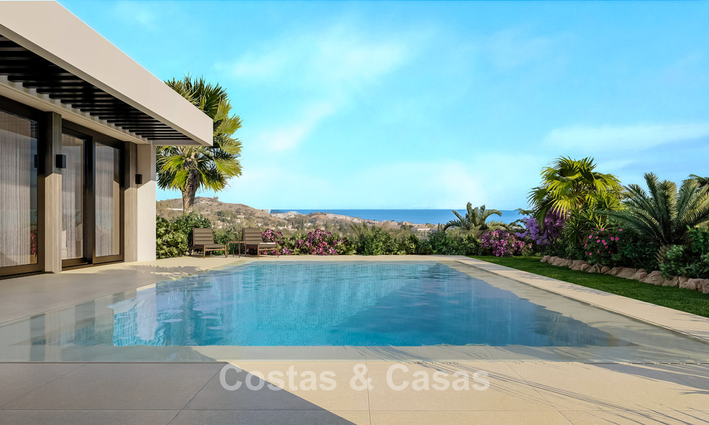 New development of bioclimatic luxury homes for sale in the hills of Mijas, Costa del Sol 796949