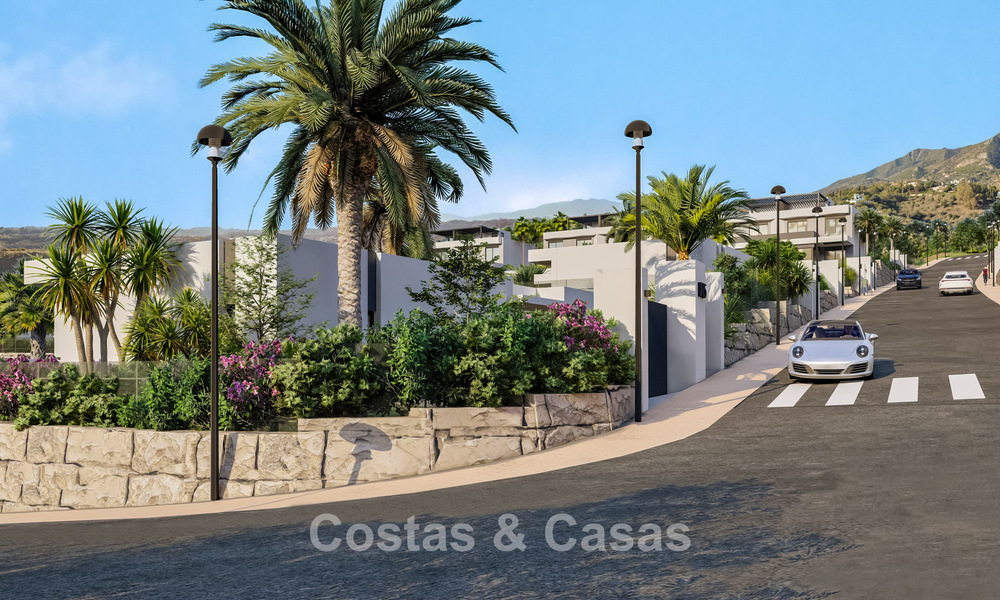 New development of bioclimatic luxury homes for sale in the hills of Mijas, Costa del Sol 796950