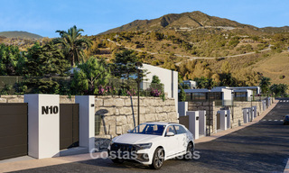 New development of bioclimatic luxury homes for sale in the hills of Mijas, Costa del Sol 796951 