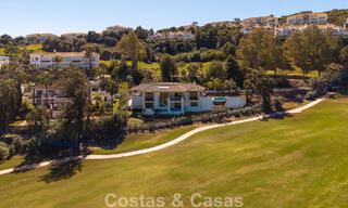Mediterranean frontline golf villa with panoramic views for sale in La Cala Golf Resort, Mijas Costa 796440 