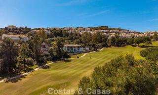 Mediterranean frontline golf villa with panoramic views for sale in La Cala Golf Resort, Mijas Costa 796446 
