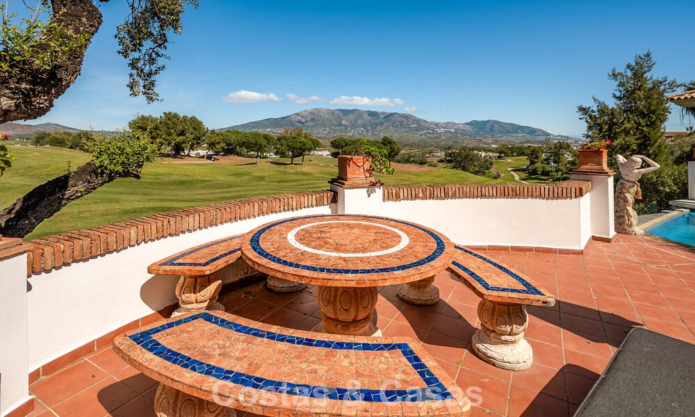 Mediterranean frontline golf villa with panoramic views for sale in La Cala Golf Resort, Mijas Costa 796458