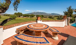 Mediterranean frontline golf villa with panoramic views for sale in La Cala Golf Resort, Mijas Costa 796458 