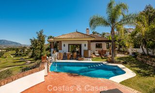 Mediterranean frontline golf villa with panoramic views for sale in La Cala Golf Resort, Mijas Costa 796459 