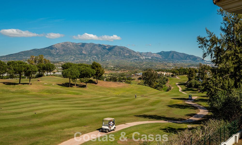 Mediterranean frontline golf villa with panoramic views for sale in La Cala Golf Resort, Mijas Costa 796463