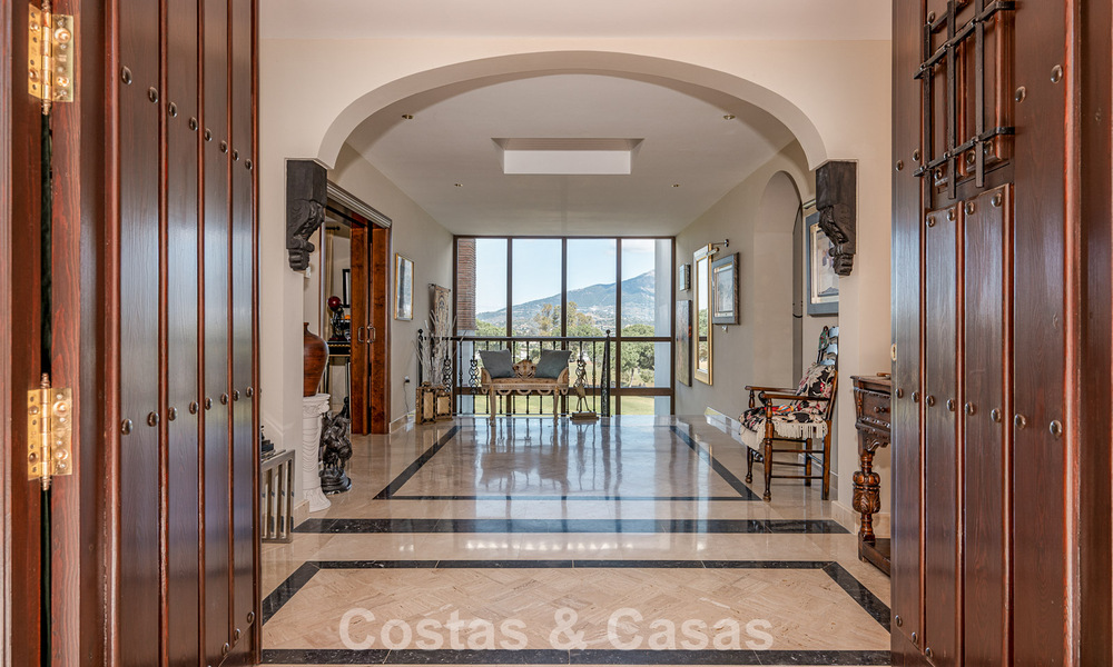 Mediterranean frontline golf villa with panoramic views for sale in La Cala Golf Resort, Mijas Costa 796467