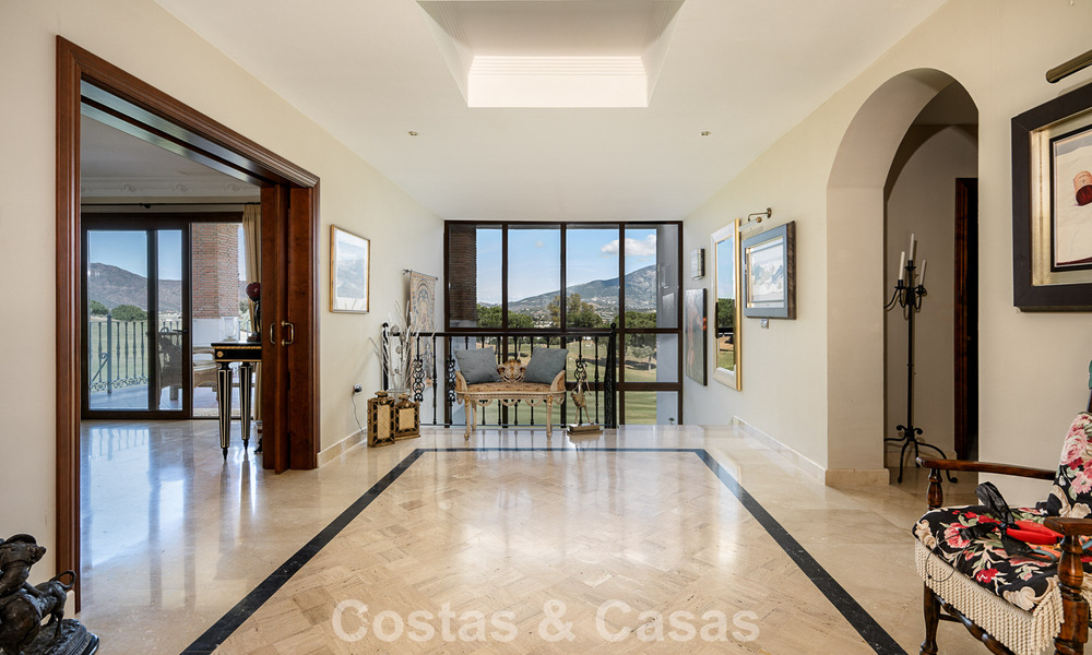 Mediterranean frontline golf villa with panoramic views for sale in La Cala Golf Resort, Mijas Costa 796468