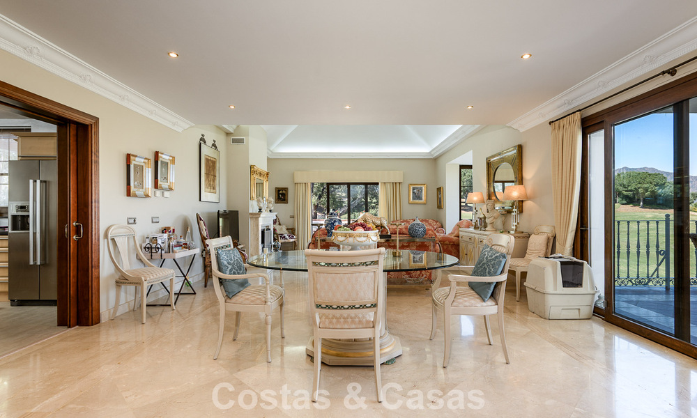 Mediterranean frontline golf villa with panoramic views for sale in La Cala Golf Resort, Mijas Costa 796469