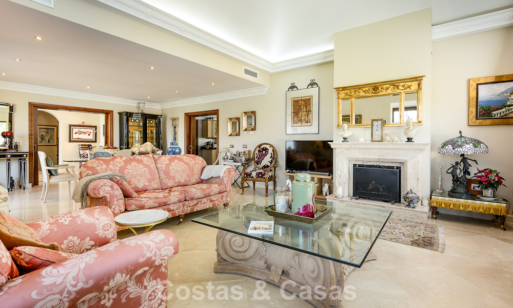 Mediterranean frontline golf villa with panoramic views for sale in La Cala Golf Resort, Mijas Costa 796472