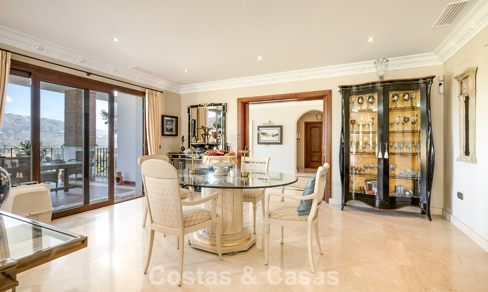 Mediterranean frontline golf villa with panoramic views for sale in La Cala Golf Resort, Mijas Costa 796473