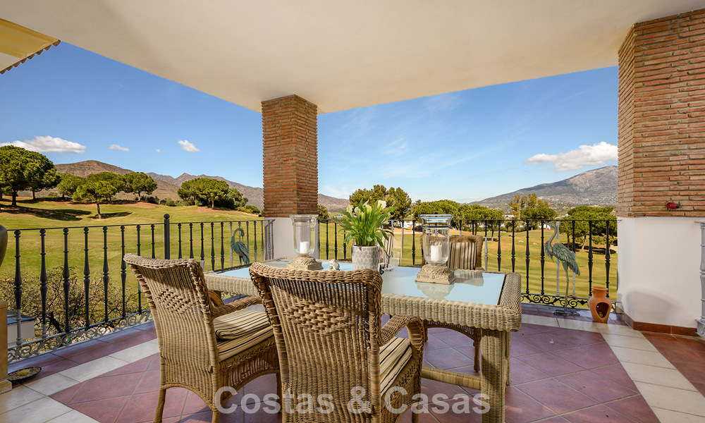 Mediterranean frontline golf villa with panoramic views for sale in La Cala Golf Resort, Mijas Costa 796475