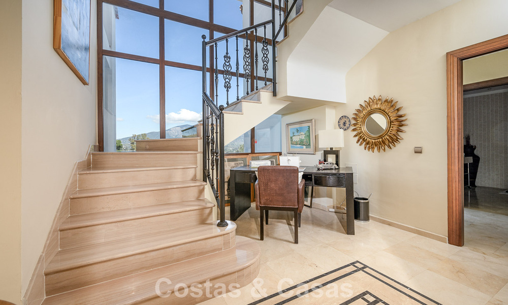 Mediterranean frontline golf villa with panoramic views for sale in La Cala Golf Resort, Mijas Costa 796481