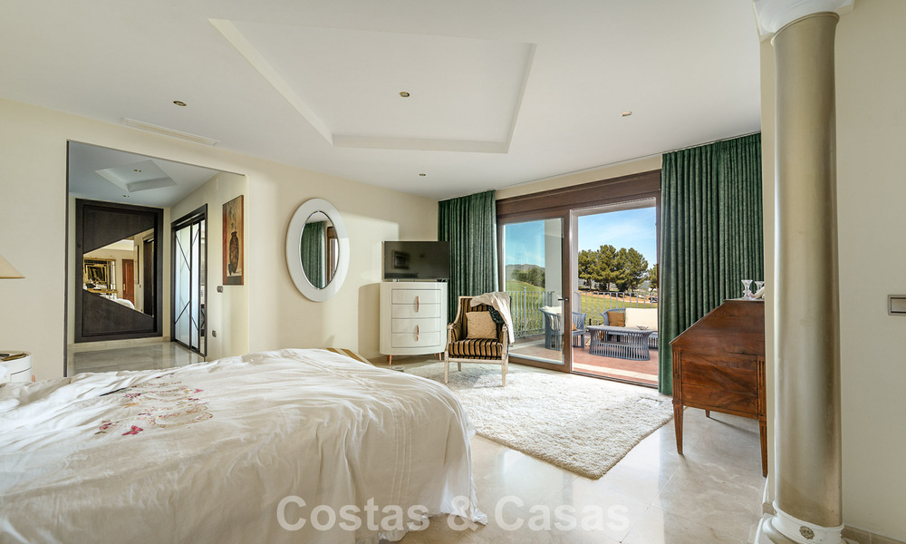 Mediterranean frontline golf villa with panoramic views for sale in La Cala Golf Resort, Mijas Costa 796483
