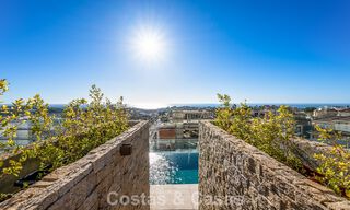 Move-in ready! Luxurious, modern apartments with panoramic sea views for sale in Mijas’ Golf Valley on the Costa del Sol 797093 