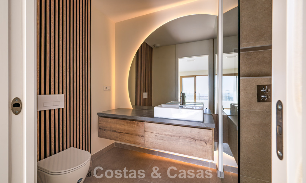 Move-in ready! Luxurious, modern apartments with panoramic sea views for sale in Mijas’ Golf Valley on the Costa del Sol 797109