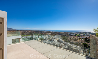 Move-in ready! Luxurious, modern apartments with panoramic sea views for sale in Mijas’ Golf Valley on the Costa del Sol 797116 