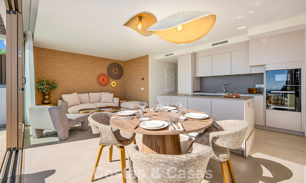 Move-in ready! Luxurious, modern apartments with panoramic sea views for sale in Mijas’ Golf Valley on the Costa del Sol 797122