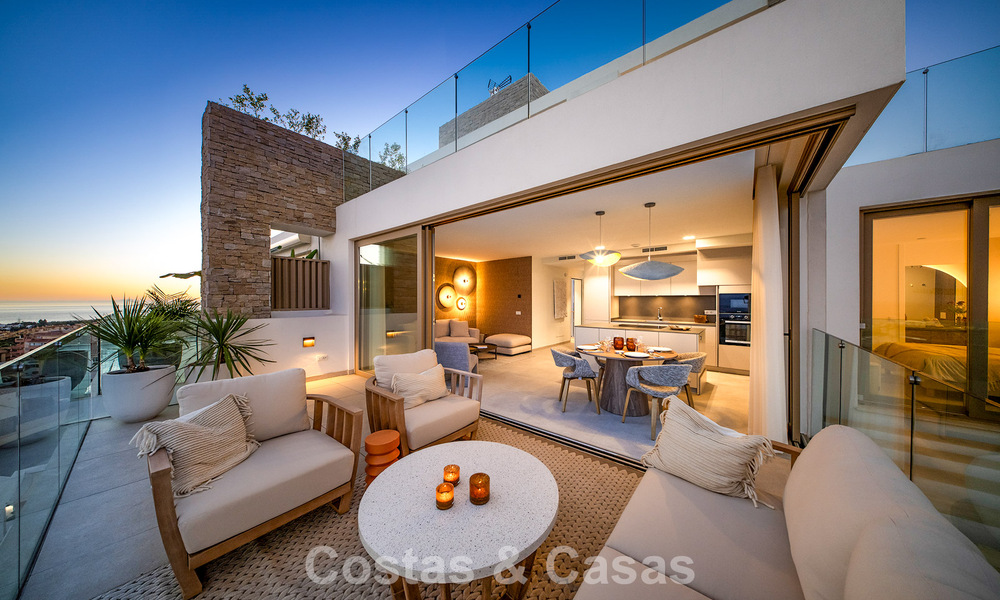 Move-in ready! Luxurious, modern apartments with panoramic sea views for sale in Mijas’ Golf Valley on the Costa del Sol 797129