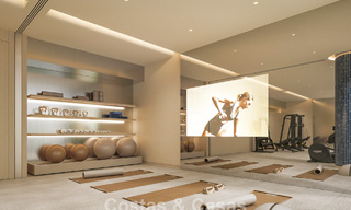 Launch! Avant-garde luxury apartments for sale with sea views, just a stone’s throw from the beach and promenade in Estepona 797182 