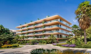 Launch! Avant-garde luxury apartments for sale with sea views, just a stone’s throw from the beach and promenade in Estepona 797183 