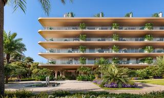 Launch! Avant-garde luxury apartments for sale with sea views, just a stone’s throw from the beach and promenade in Estepona 797184 