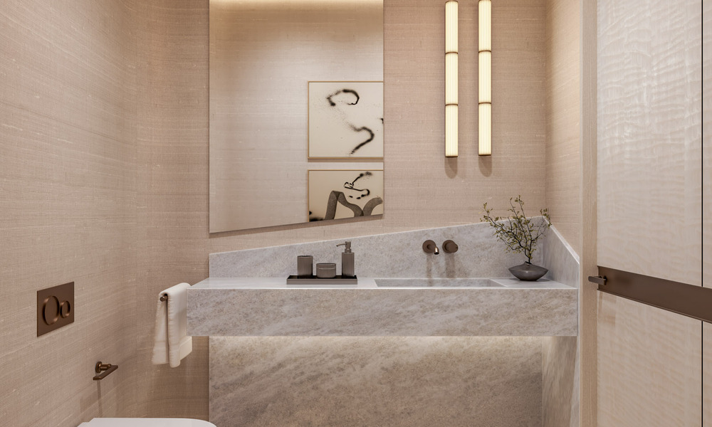 Launch! Avant-garde luxury apartments for sale with sea views, just a stone’s throw from the beach and promenade in Estepona 797187