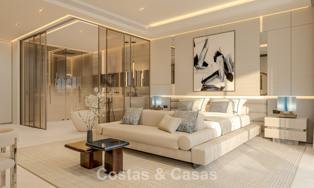 Launch! Avant-garde luxury apartments for sale with sea views, just a stone’s throw from the beach and promenade in Estepona 797188