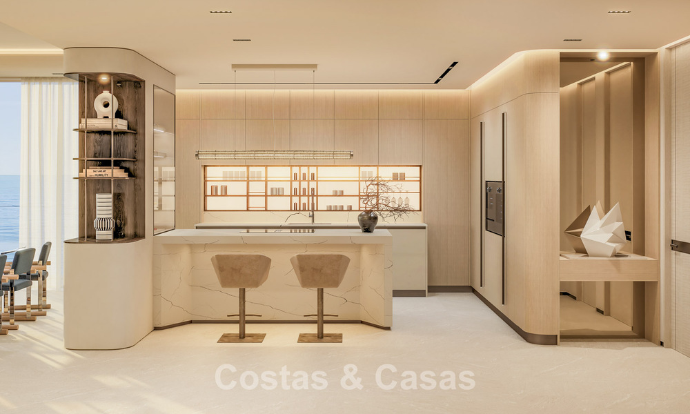 Launch! Avant-garde luxury apartments for sale with sea views, just a stone’s throw from the beach and promenade in Estepona 797189