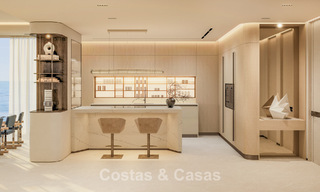 Launch! Avant-garde luxury apartments for sale with sea views, just a stone’s throw from the beach and promenade in Estepona 797189 