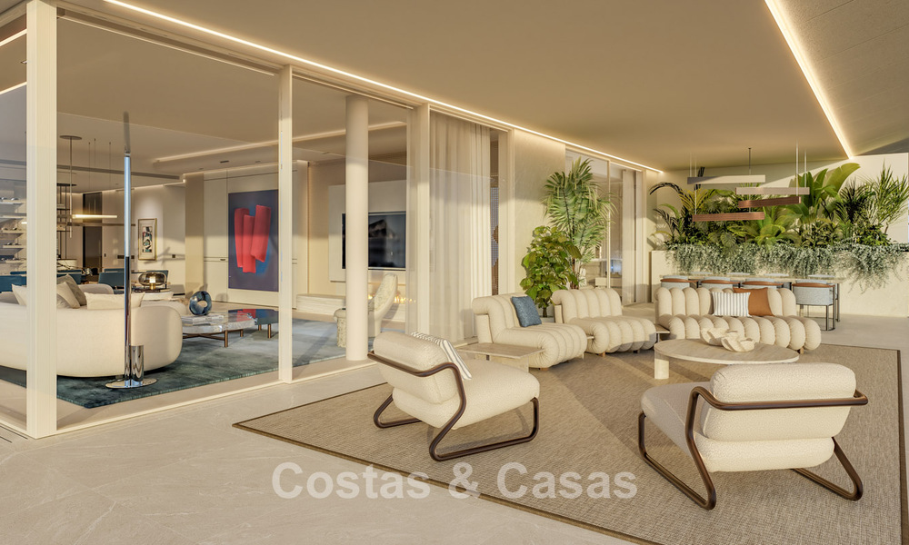 Launch! Avant-garde luxury apartments for sale with sea views, just a stone’s throw from the beach and promenade in Estepona 797190