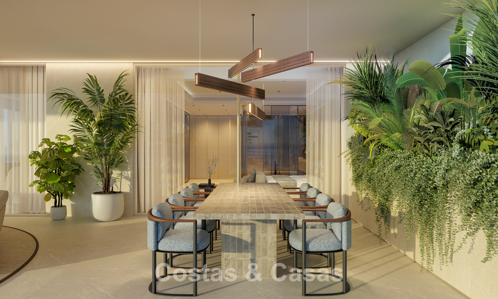 Launch! Avant-garde luxury apartments for sale with sea views, just a stone’s throw from the beach and promenade in Estepona 797191