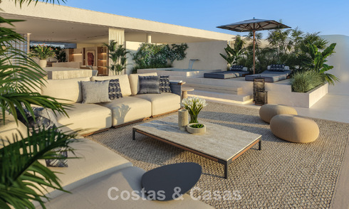 Launch! Avant-garde luxury apartments for sale with sea views, just a stone’s throw from the beach and promenade in Estepona 797194