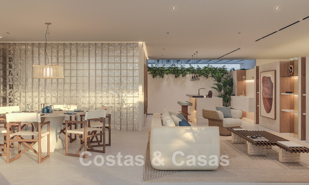 Launch! Avant-garde luxury apartments for sale with sea views, just a stone’s throw from the beach and promenade in Estepona 797195