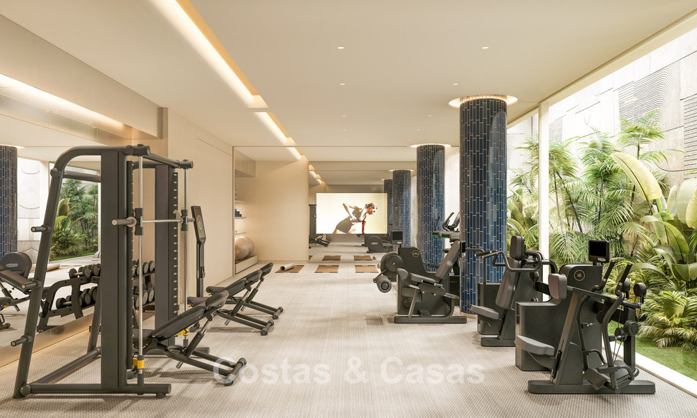 Launch! Avant-garde luxury apartments for sale with sea views, just a stone’s throw from the beach and promenade in Estepona 797205