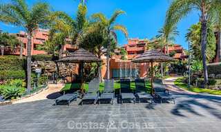 Luxury duplex penthouse for sale in a five-star beachfront complex on the New Golden Mile between Marbella and Estepona 797271 