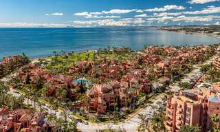 Luxury duplex penthouse for sale in a five-star beachfront complex on the New Golden Mile between Marbella and Estepona 797274 