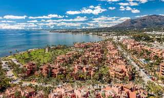 Luxury duplex penthouse for sale in a five-star beachfront complex on the New Golden Mile between Marbella and Estepona 797275 