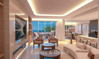Luxury duplex penthouse for sale in a five-star beachfront complex on the New Golden Mile between Marbella and Estepona 797276 
