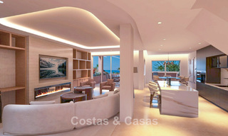 Luxury duplex penthouse for sale in a five-star beachfront complex on the New Golden Mile between Marbella and Estepona 797277 