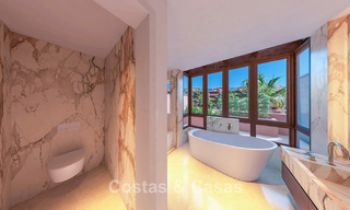 Luxury duplex penthouse for sale in a five-star beachfront complex on the New Golden Mile between Marbella and Estepona 797283 