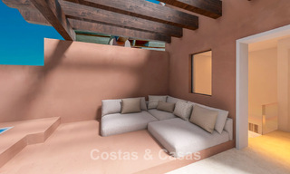 Luxury duplex penthouse for sale in a five-star beachfront complex on the New Golden Mile between Marbella and Estepona 797287 