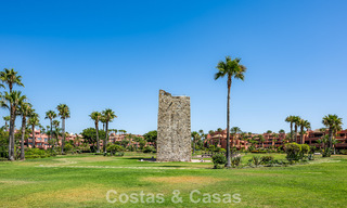 Luxury duplex penthouse for sale in a five-star beachfront complex on the New Golden Mile between Marbella and Estepona 797296 