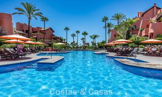 Luxury duplex penthouse for sale in a five-star beachfront complex on the New Golden Mile between Marbella and Estepona 797297 