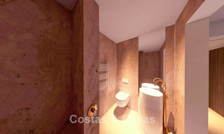 Luxury duplex penthouse for sale in a five-star beachfront complex on the New Golden Mile between Marbella and Estepona 797299 