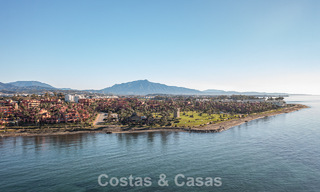 Luxury duplex penthouse for sale in a five-star beachfront complex on the New Golden Mile between Marbella and Estepona 797726 