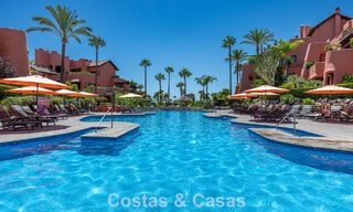 Luxury duplex penthouse for sale in a five-star beachfront complex on the New Golden Mile between Marbella and Estepona 797727 