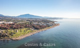 Luxury duplex penthouse for sale in a five-star beachfront complex on the New Golden Mile between Marbella and Estepona 797728 