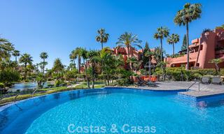Luxury duplex penthouse for sale in a five-star beachfront complex on the New Golden Mile between Marbella and Estepona 797732 
