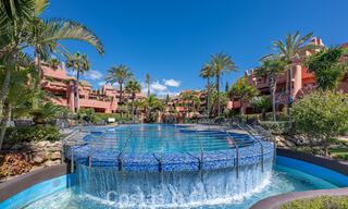 Luxury duplex penthouse for sale in a five-star beachfront complex on the New Golden Mile between Marbella and Estepona 797734 