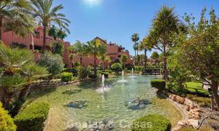 Luxury duplex penthouse for sale in a five-star beachfront complex on the New Golden Mile between Marbella and Estepona 797735 